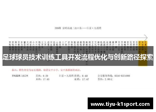 足球球员技术训练工具开发流程优化与创新路径探索
