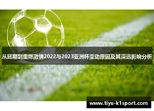 从延期到重燃激情2022与2023亚洲杯变动原因及其深远影响分析